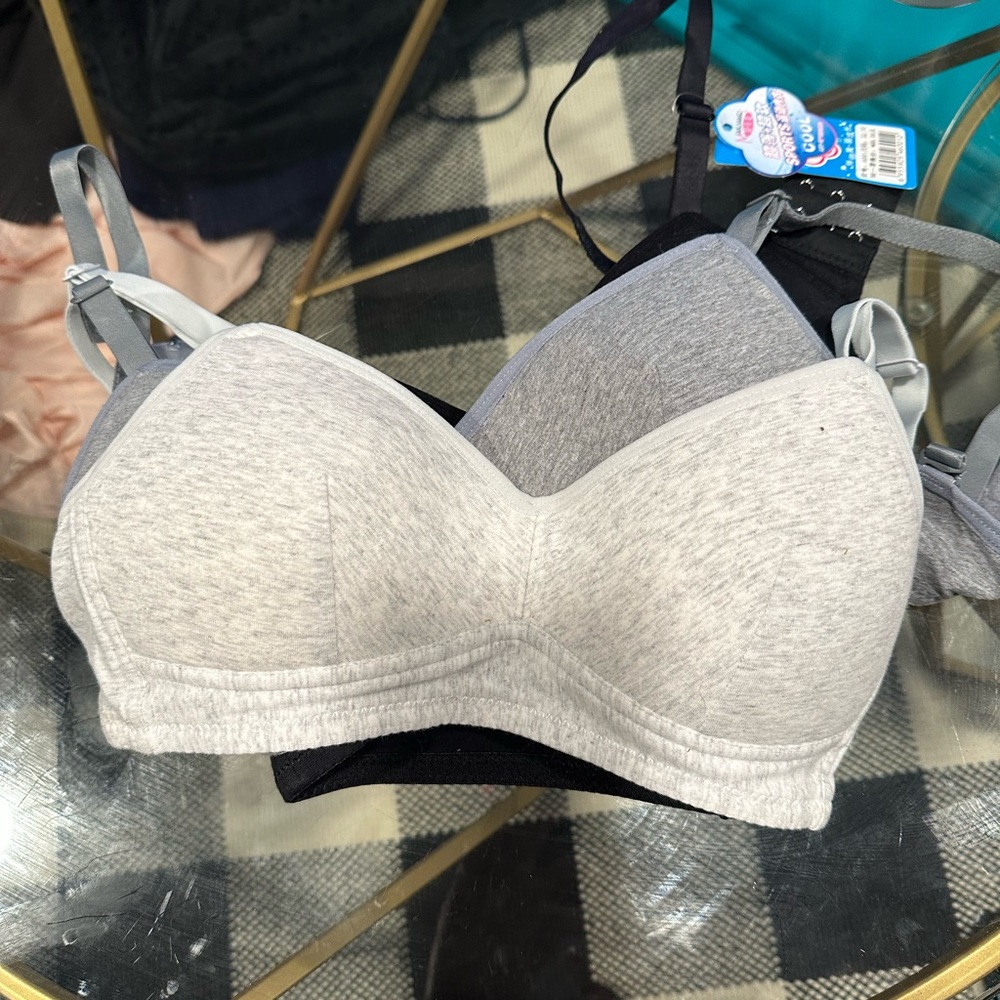 Set of 3 bras - no underwire